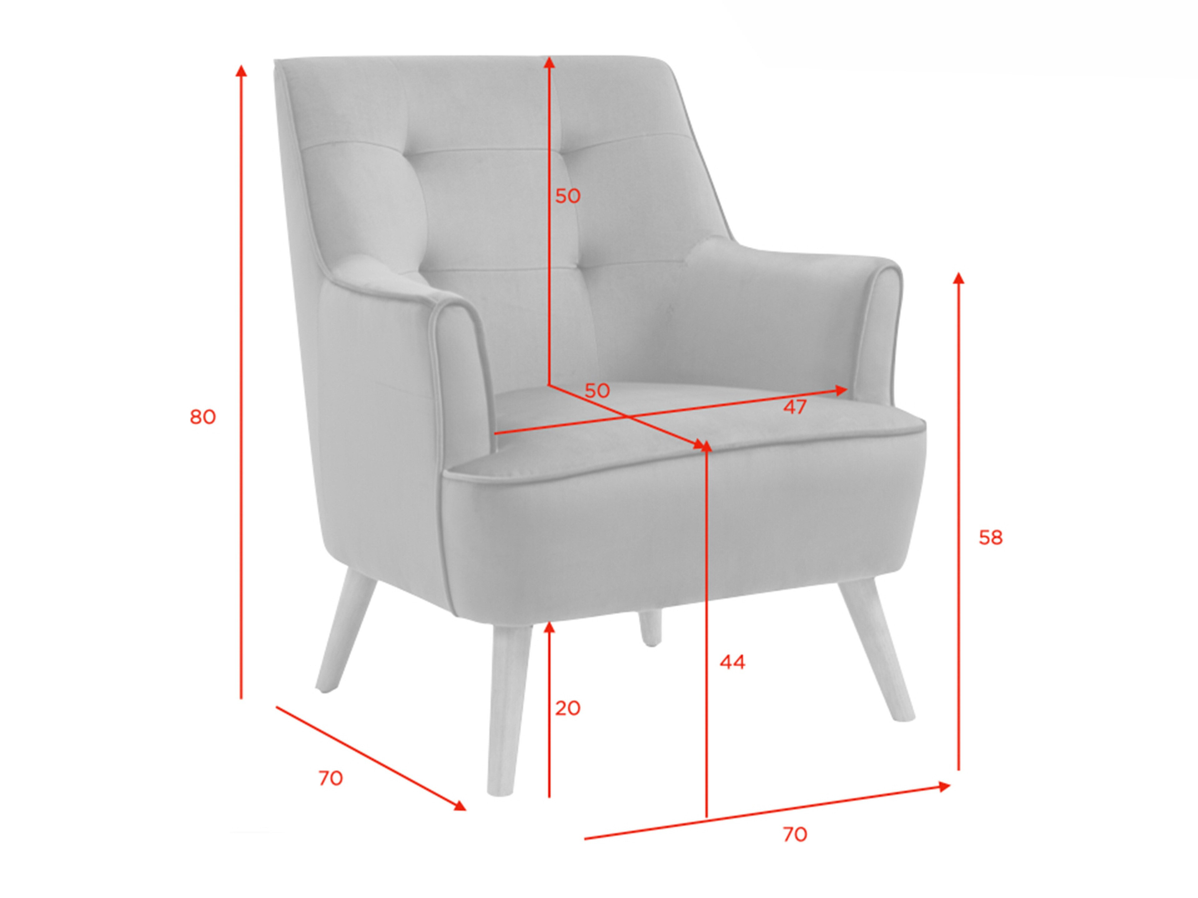 Armchair Anaheim 118 (Bordeaux)