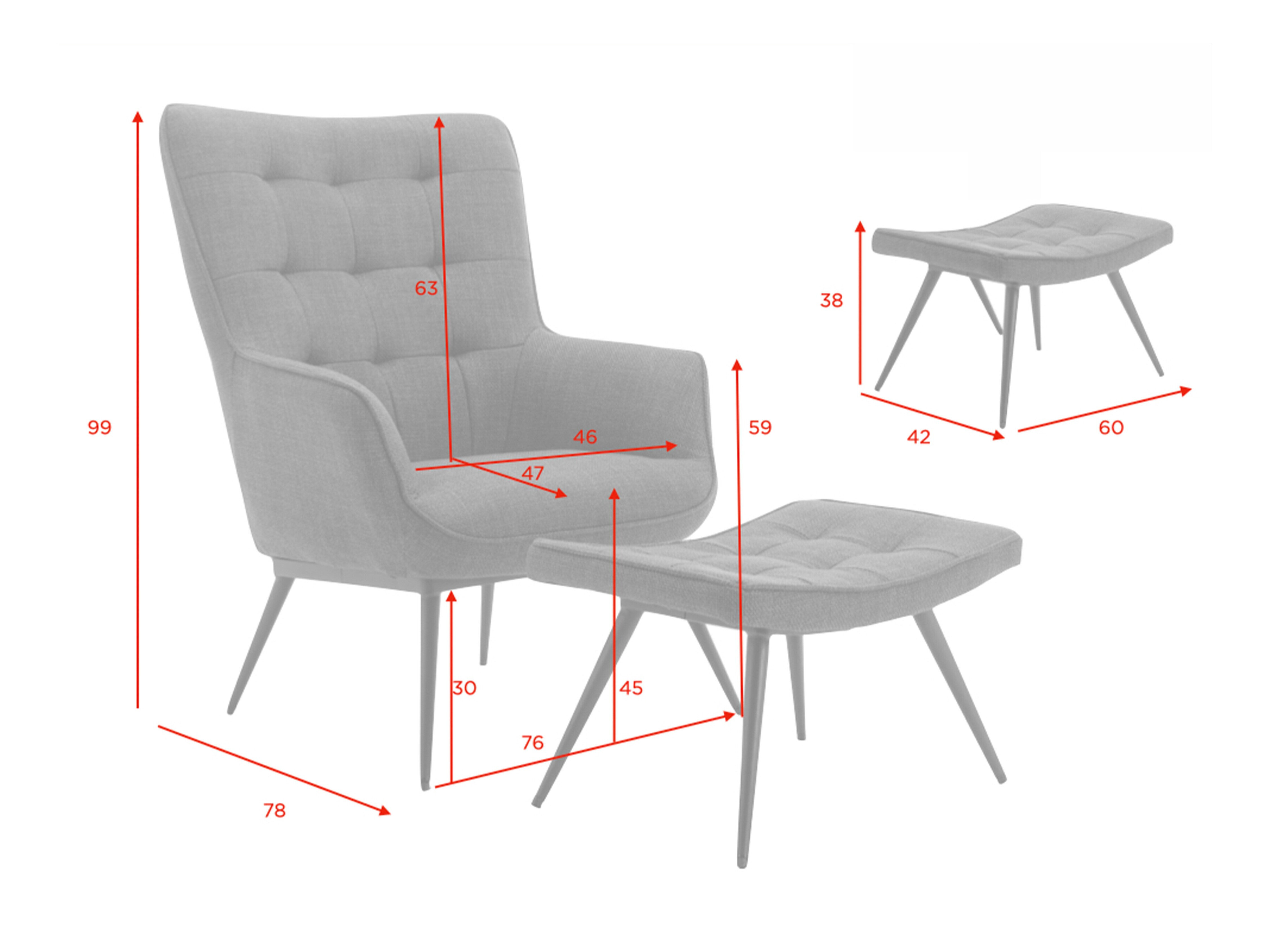 Armchair Anaheim 119 (Green)