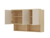 Huonekalusetti Nolcala 121 (Tammi + Beige)