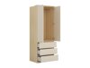 Huonekalusetti Nolcala 123 (Tammi + Beige)