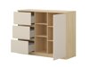 Huonekalusetti Nolcala 123 (Tammi + Beige)