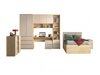 Huonekalusetti Nolcala 123 (Tammi + Beige)