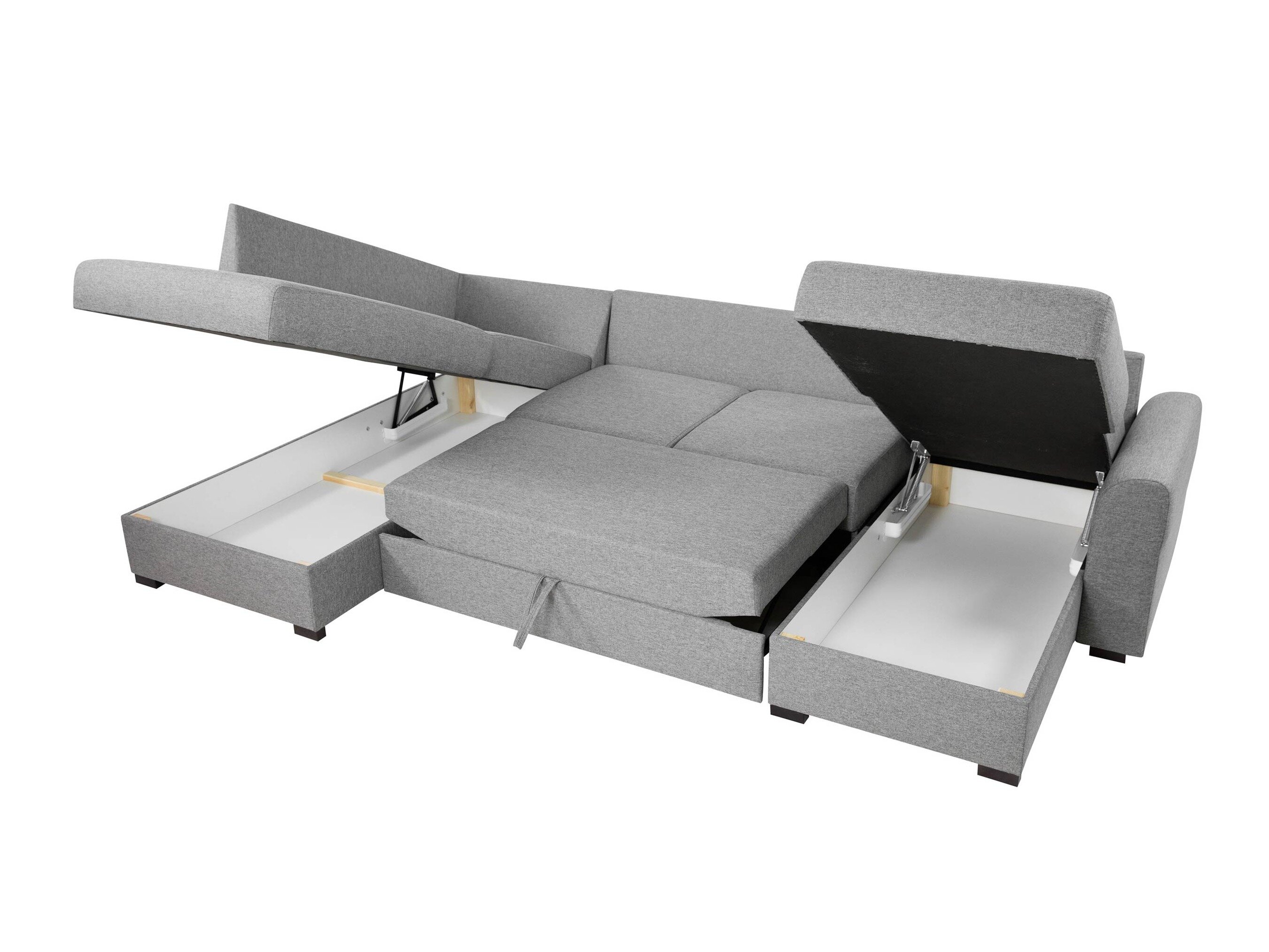 Corner sofa Comfivo Flumen V (Rico 01)