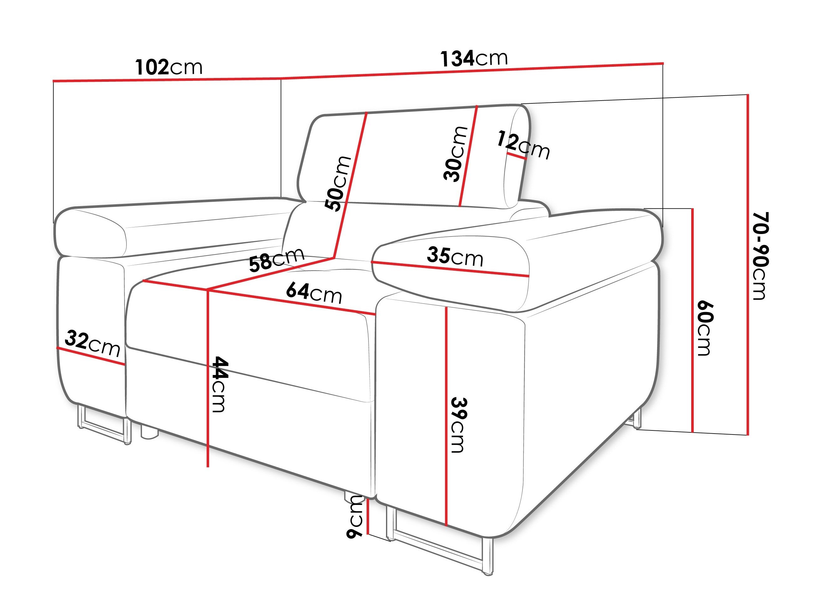Armchair Comfivo Vinetum I (Rico 01)