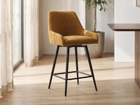 Counter stool Anaheim 132 (Mustard)
