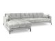 Corner sofa Lormelo 116 (Malia Silver)