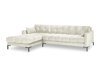 Corner sofa Lormelo 116 (Malia Cream)