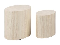 Sivupöytäsetti Norsica 587 (Beige)