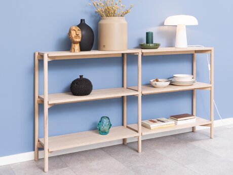 Bookcase Norsica 602 (Bleached oak)