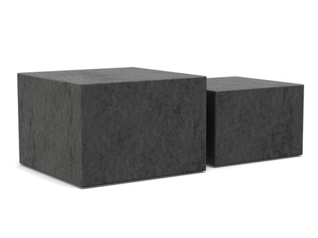 Nest of coffee tables Norsica 603 (Black)
