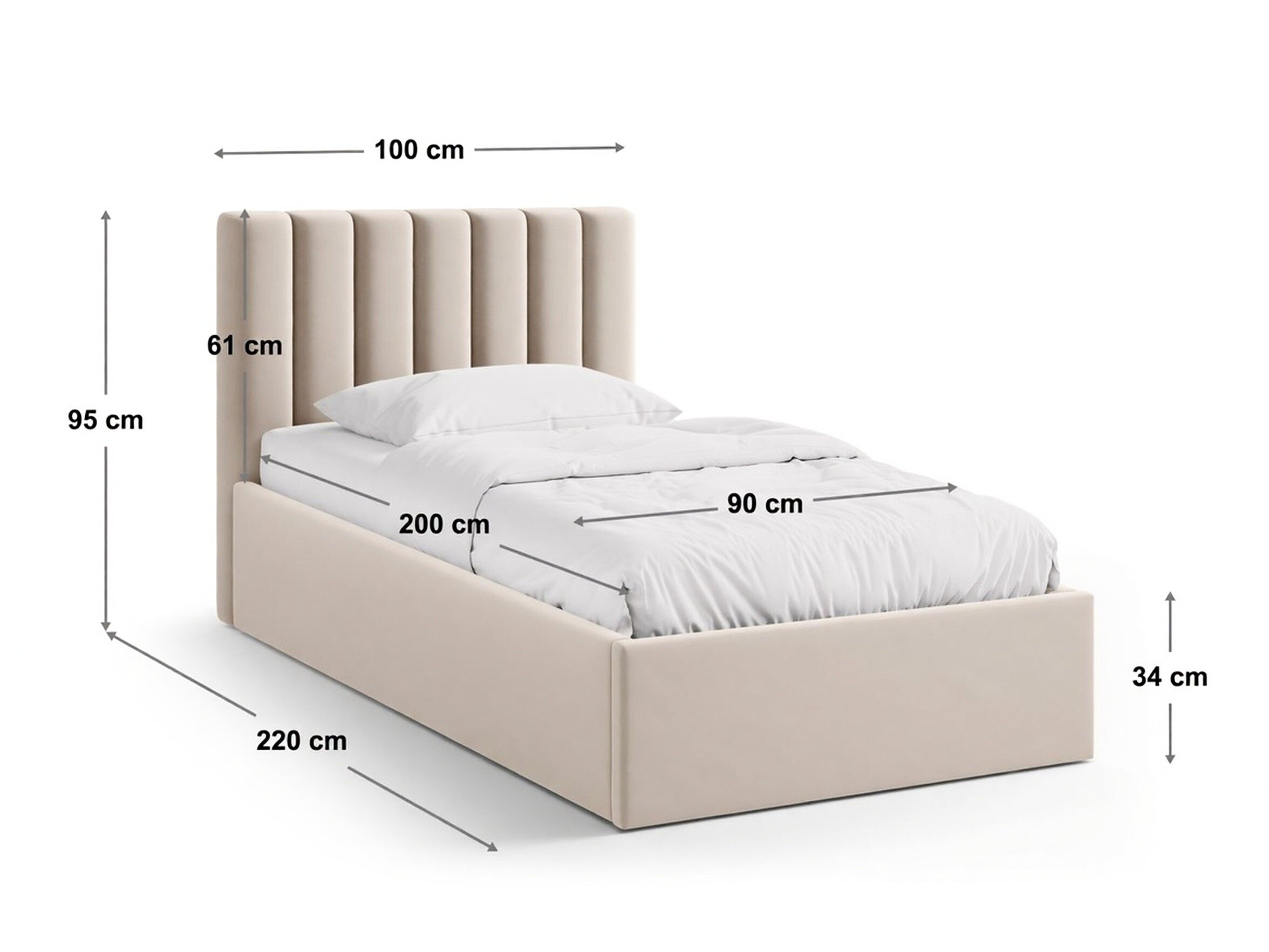 Sänky Beckley 347 (Bluvel 22)