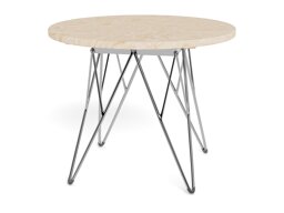 Sohvapöytä Norsica 819 (Beige + Hopea)