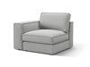 Modulaarinen istuinyksikkö Dalodei 102 (Babel Light grey)