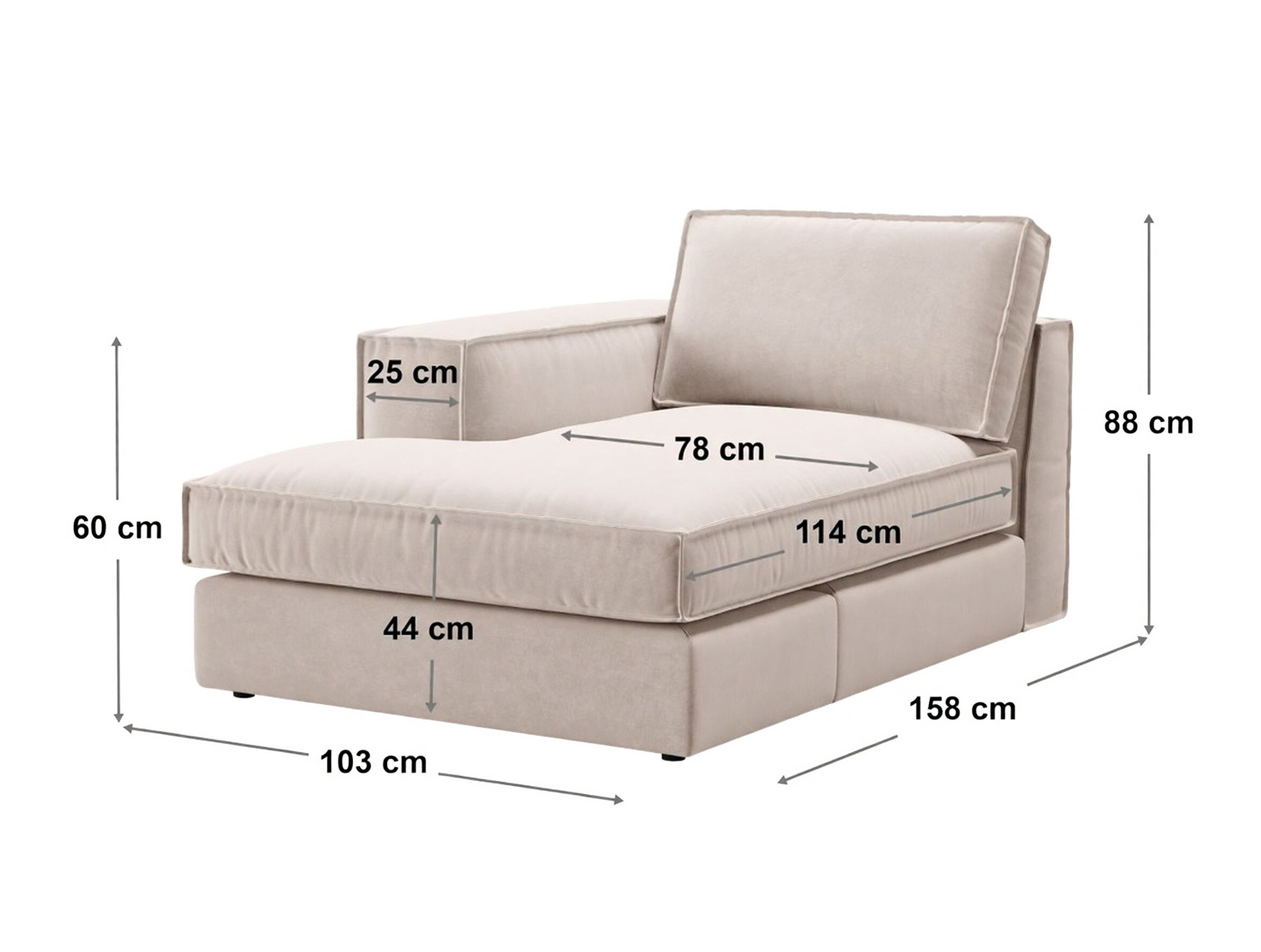 Modulaarinen istuinyksikkö Dalodei 104 (Salvador 04)