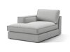 Modulaarinen istuinyksikkö Dalodei 104 (Babel Light grey)