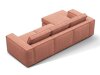 Moduulikulmasohva Dalodei 110 (Babel Red)