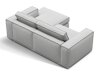 Moduulikulmasohva Dalodei 111 (Babel Light grey)