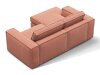 Moduulikulmasohva Dalodei 111 (Babel Red)