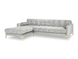 Corner sofa Calelbe 104 (Malia Silver)