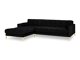 Corner sofa Calelbe 104 (Malia Black)