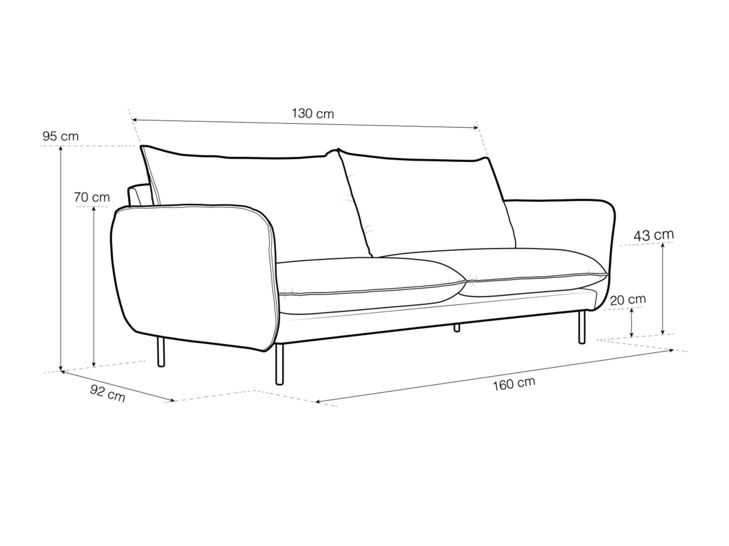 Sofa Ferlevi 119 (Malia Coffee)