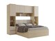 Makuuhuonesetti Nolcala 126 (Tammi + Beige)