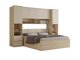 Makuuhuonesetti Nolcala 126 (Tammi + Beige)
