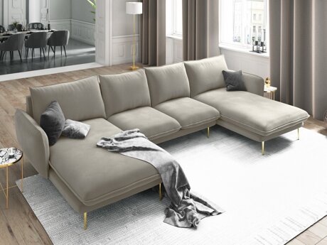 Corner sofa Ferlevi 122 (Malia Coffee)