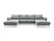 Corner sofa Ferlevi 122 (Malia Slate)