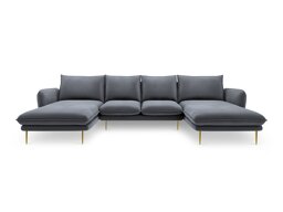 Corner sofa Ferlevi 122 (Malia Tempest)