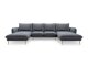 Corner sofa Ferlevi 122 (Malia Tempest)