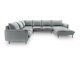 Corner sofa Ferlevi 123 (Malia Slate)