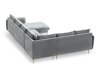 Corner sofa Ferlevi 123 (Malia Slate)