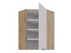Modulaarinen kulmakaappi seinälle Sole 144