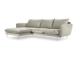 Corner sofa Ferlevi 124 (Malia Coffee)
