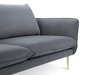 Corner sofa Ferlevi 124 (Malia Tempest)