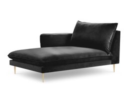 Chaise longue Ferlevi 125 (Malia Black)