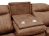 Sofa recliner Odelori 107 (Brown)
