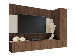 Olohuonesetti Comfivo Salix VI (Pähkinä + Vaalea Travertine)
