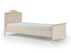 Bed Velferi 118 (Beige + Oak)