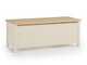 Storage box Velferi 120 (Beige + Oak)