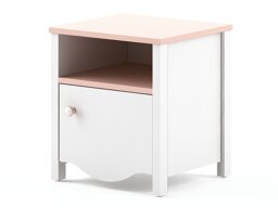 Yöpöytä Velferi 117 (Valkoinen + Pinkki)