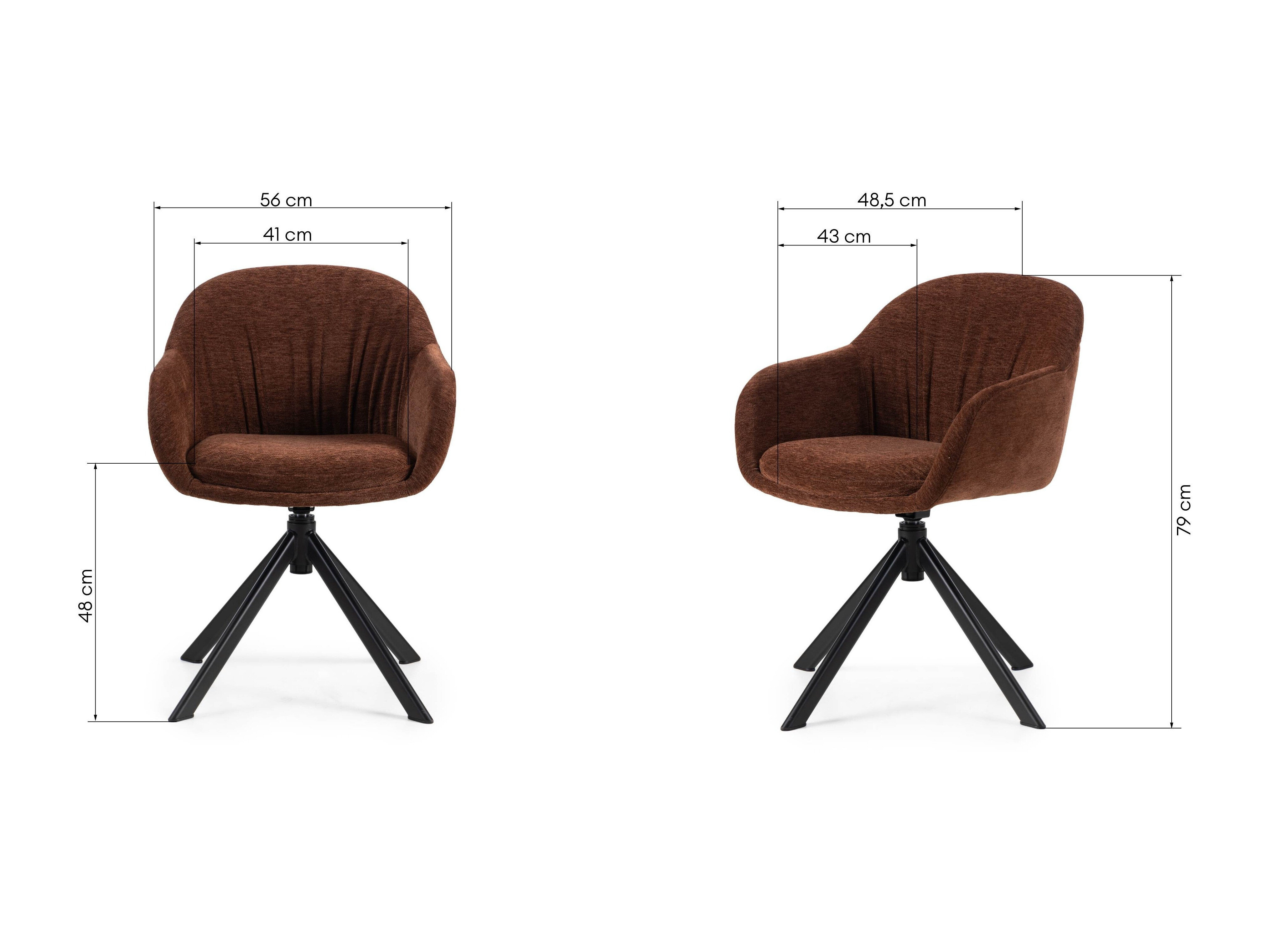 Tuoli Burleson 748 (Musta + Ruskea)