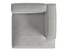 Modulaarinen istuinyksikkö Sonsore 104 (Monet Silver)
