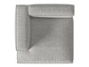 Modulaarinen istuinyksikkö Sonsore 104 (Monet Silver)