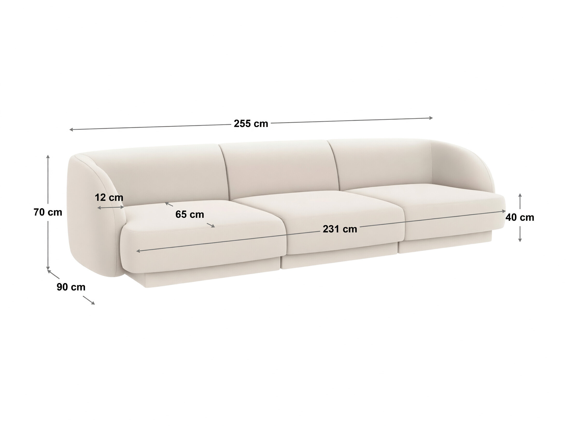 Moduulisohva Tivlomi 104 (Bluvel 14)