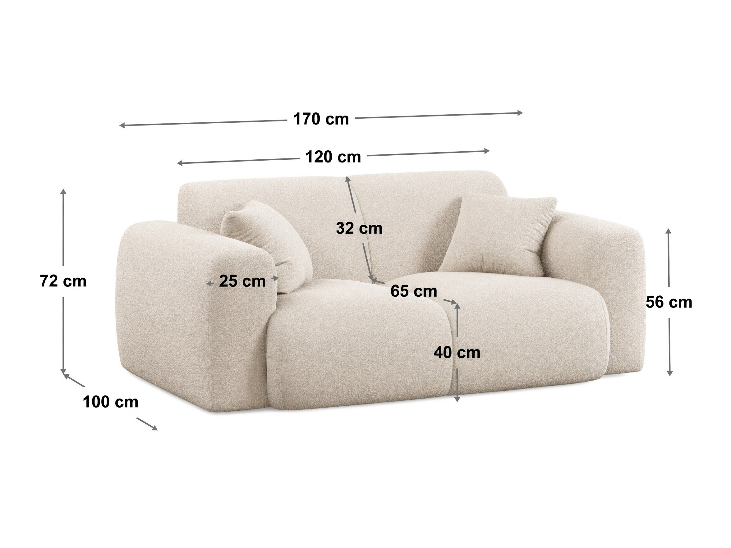 Sohva Romtoru 100 (Eden 10)