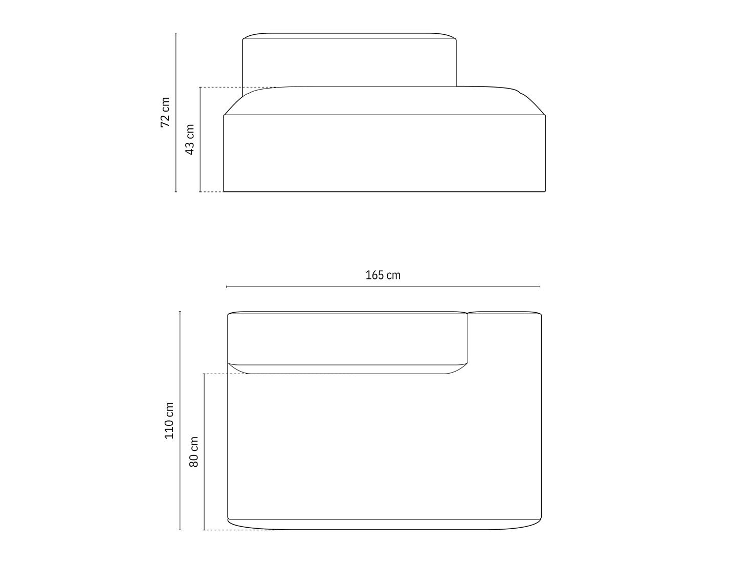 Modulaarinen istuinyksikkö Sonsore 103 (liberty 18)