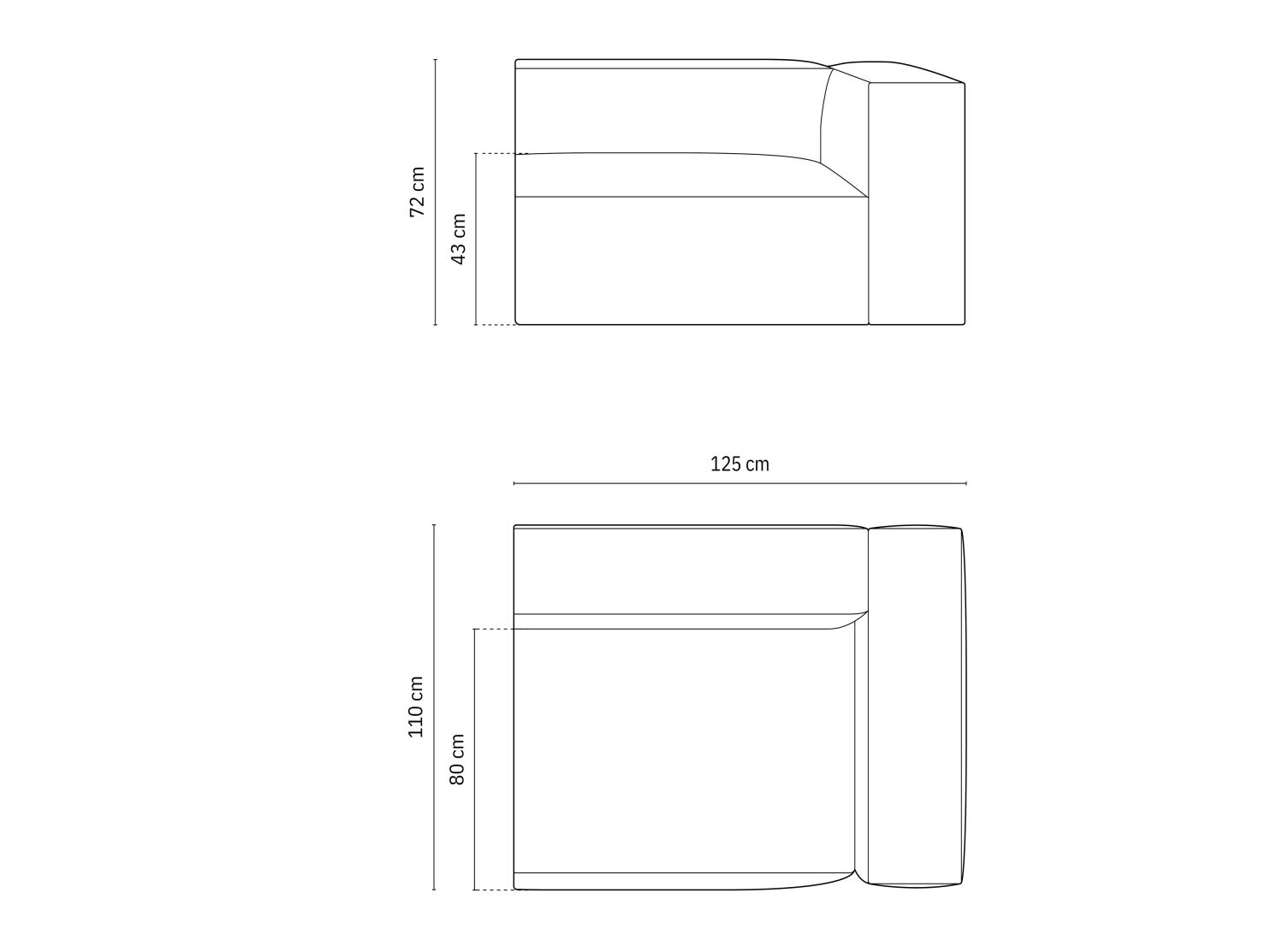 Modulaarinen istuinyksikkö Sonsore 106 (Liberty 18)