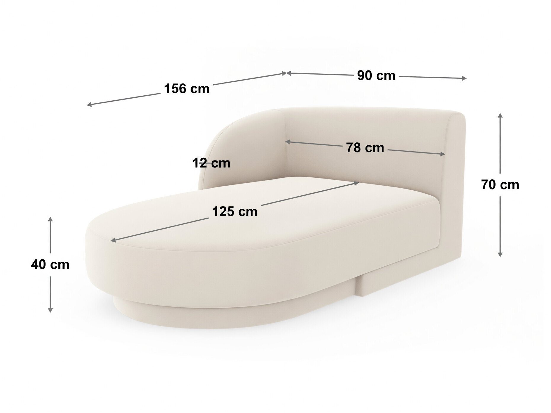 Modulaarinen istuinyksikkö Tivlomi 116 (Eden 01)